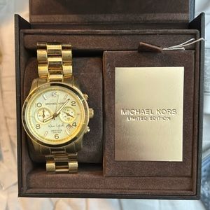 Michael kors watch gold